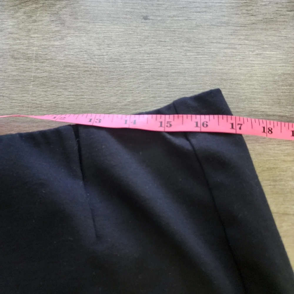 J. Jill Ponte Slim Leg Pants Black Pull On Trousers Large RN 97641 - Picture 5 of 8